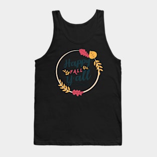 Happy Fall Yall Tank Top